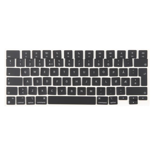 For MacBook A2681 A2941  A3113  A3114 UK Big Enter Version Keycaps, Language:Norway