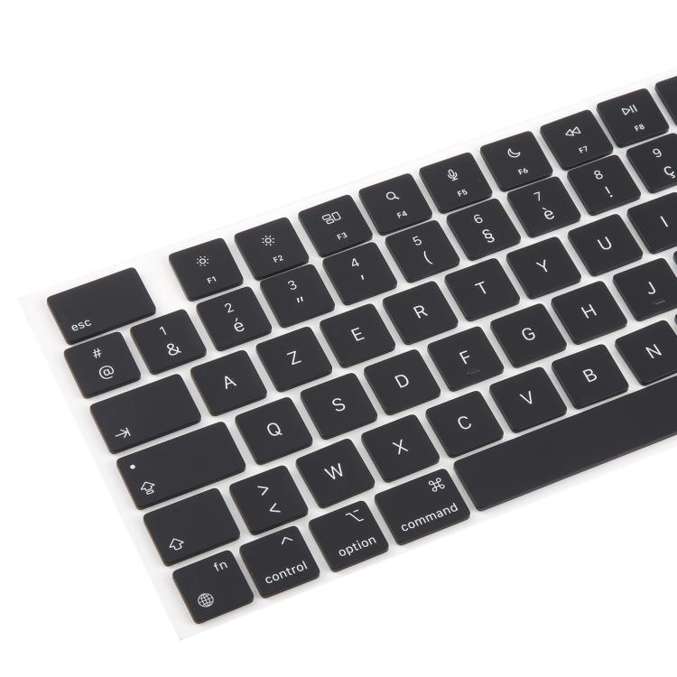 For MacBook A2681 A2941 A3113  A3114 10pcs UK Big Enter Version Keycaps, Language:French - Keyboard by buy2fix | Online Shopping UK | buy2fix