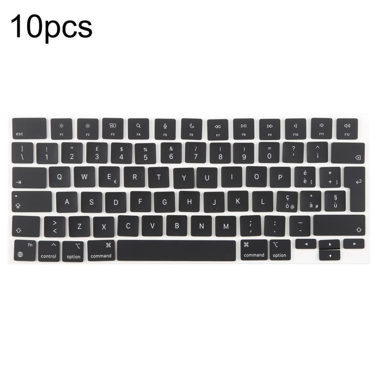 For MacBook A2681 A2941 A3113  A3114 10pcs UK Big Enter Version Keycaps, Language:Italy - Keyboard by buy2fix | Online Shopping UK | buy2fix
