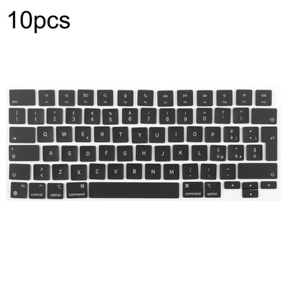 For MacBook A2681 A2941 A3113  A3114 10pcs UK Big Enter Version Keycaps, Language:Italy - Keyboard by buy2fix | Online Shopping UK | buy2fix