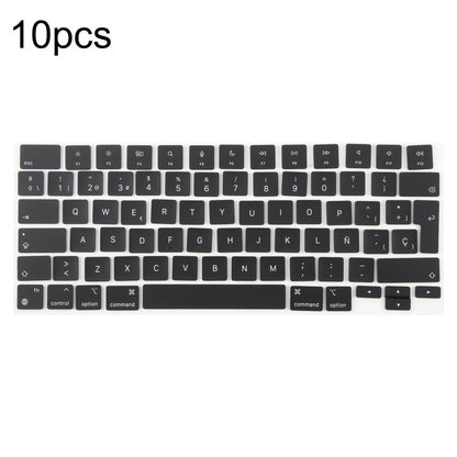 For MacBook A2681 A2941 A3113  A3114 10pcs UK Big Enter Version Keycaps, Language:Spain - Keyboard by buy2fix | Online Shopping UK | buy2fix