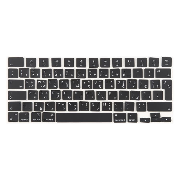For MacBook A2442 A2485 A2779 A2780 A2991 A2992 A2918 UK Big Enter Version Keycaps, Language:Arabic - Keyboard by buy2fix | Online Shopping UK | buy2fix