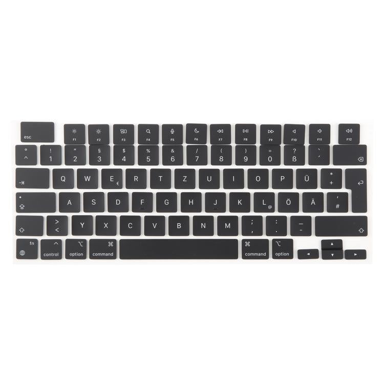 For MacBook A2442 A2485 A2779 A2780 A2991 A2992 A2918 UK Big Enter Version Keycaps, Language:German - Keyboard by buy2fix | Online Shopping UK | buy2fix