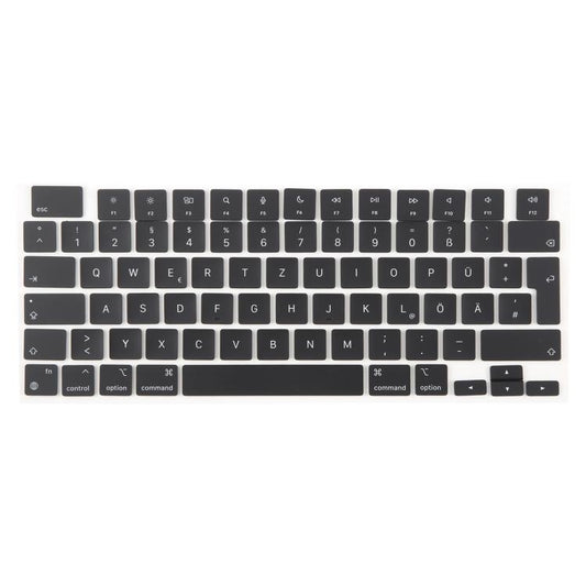 For MacBook A2442 A2485 A2779 A2780 A2991 A2992 A2918 UK Big Enter Version Keycaps, Language:German - Keyboard by buy2fix | Online Shopping UK | buy2fix