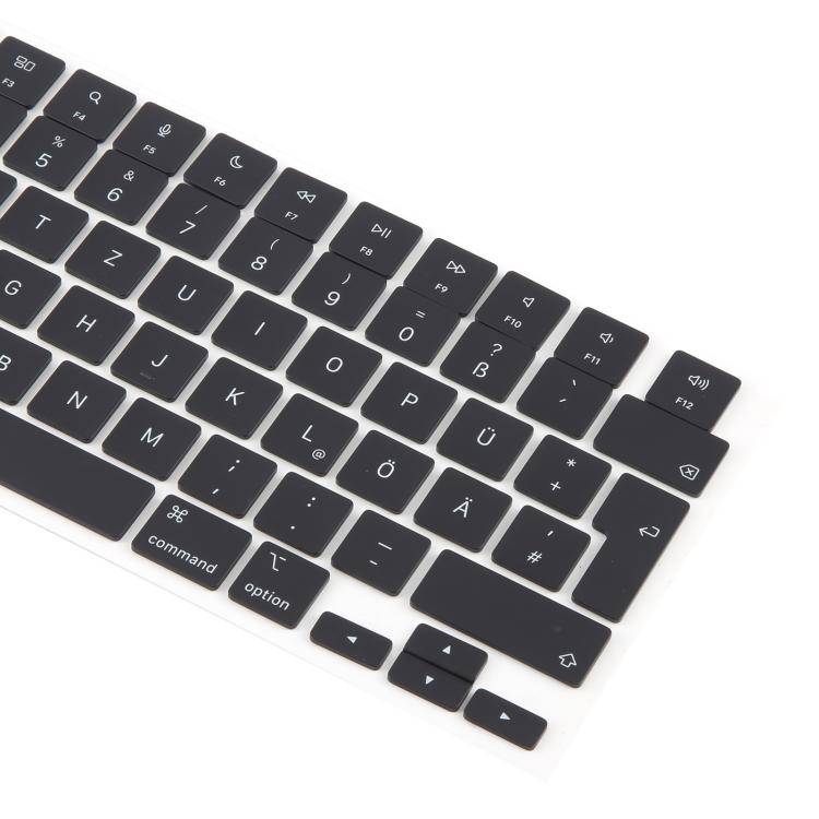 For MacBook A2442 A2485 A2779 A2780 A2991 A2992 A2918 UK Big Enter Version Keycaps, Language:German - Keyboard by buy2fix | Online Shopping UK | buy2fix