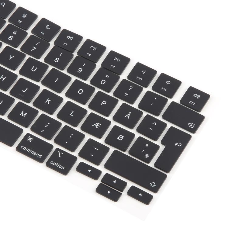 For MacBook A2442 A2485 A2779 A2780 A2991 A2992 A2918 UK Big Enter Version Keycaps, Language:Denmark - Keyboard by buy2fix | Online Shopping UK | buy2fix