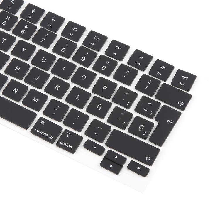 For MacBook A2442 A2485 A2779 A2780 A2991 A2992 A2918 UK Big Enter Version Keycaps, Language:Spain - Keyboard by buy2fix | Online Shopping UK | buy2fix