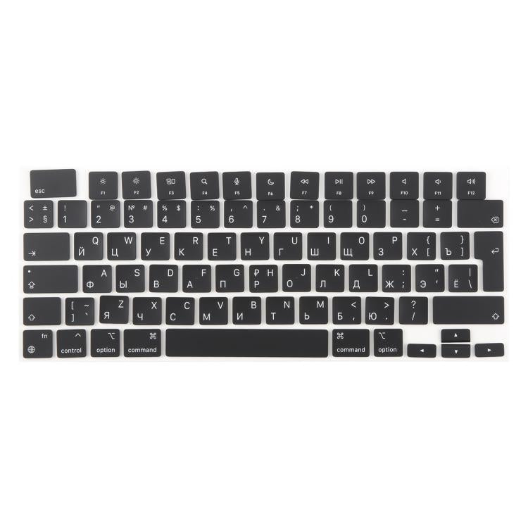 For MacBook A2442 A2485 A2779 A2780 A2991 A2992 A2918 UK Big Enter Version Keycaps, Language:Russian - Keyboard by buy2fix | Online Shopping UK | buy2fix