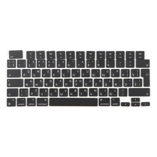 For MacBook A2442 A2485 A2779 A2780 A2991 A2992 A2918 UK Big Enter Version Keycaps, Language:Russian - Keyboard by buy2fix | Online Shopping UK | buy2fix