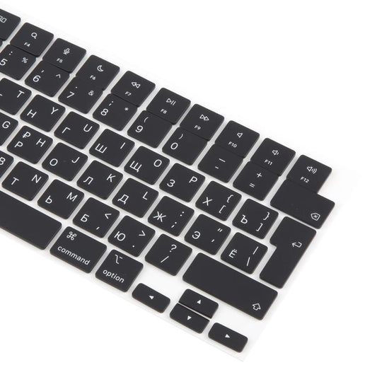 For MacBook A2442 A2485 A2779 A2780 A2991 A2992 A2918 UK Big Enter Version Keycaps, Language:Russian - Keyboard by buy2fix | Online Shopping UK | buy2fix