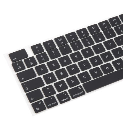 For MacBook A2442 A2485 A2779 A2780 A2991 A2992 A2918 10pcs UK Big Enter Version Keycaps, Language:French - Keyboard by buy2fix | Online Shopping UK | buy2fix