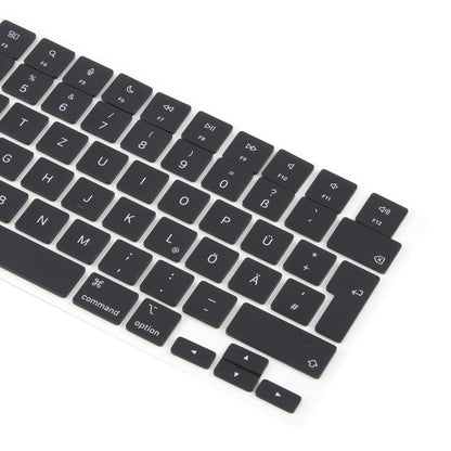 For MacBook A2442 A2485 A2779 A2780 A2991 A2992 A2918 10pcs UK Big Enter Version Keycaps, Language:German - Keyboard by buy2fix | Online Shopping UK | buy2fix