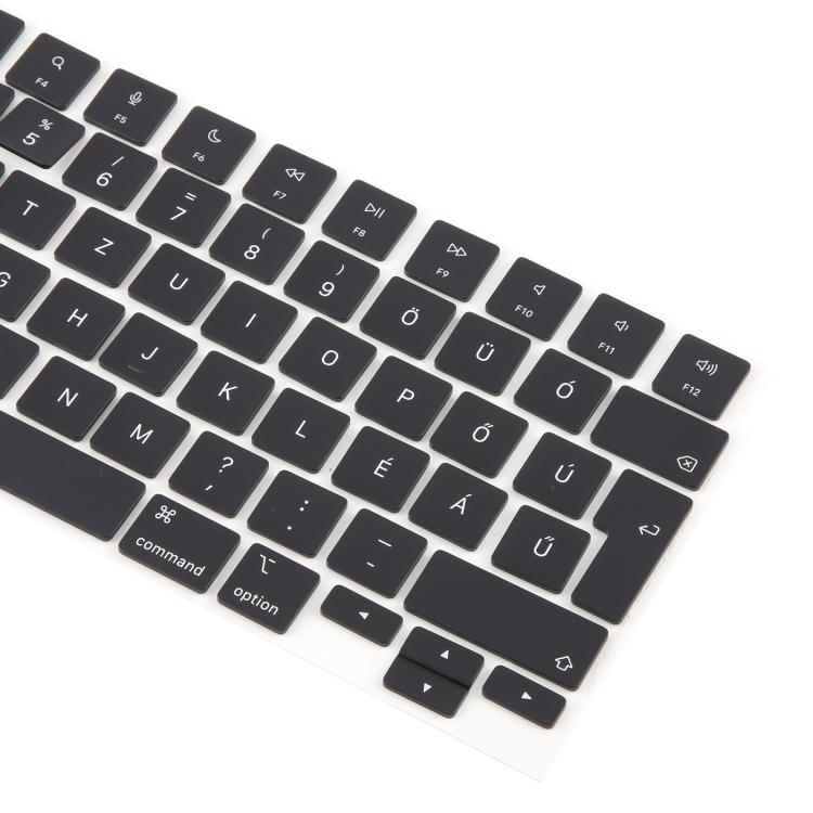 For MacBook A2442 A2485 A2779 A2780 A2991 A2992 A2918 10pcs UK Big Enter Version Keycaps, Language:Hungary - Keyboard by buy2fix | Online Shopping UK | buy2fix