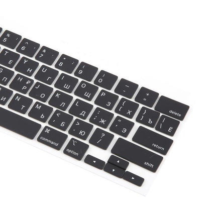 For MacBook A2251 A2289 A2238 A2338 10pcs US Small Enter Version Keycaps, Language:Russian - Keyboard by buy2fix | Online Shopping UK | buy2fix