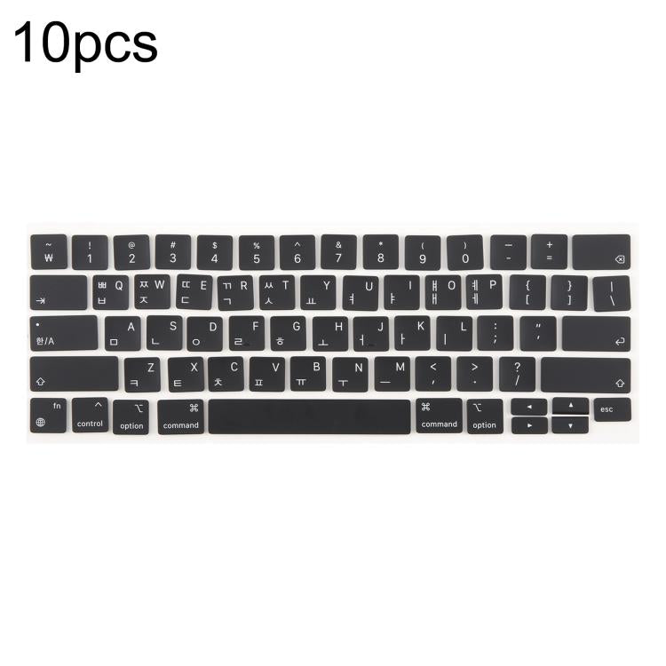 For MacBook A2251 A2289 A2238 A2338 10pcs US Small Enter Version Keycaps, Language:Korean - Keyboard by buy2fix | Online Shopping UK | buy2fix