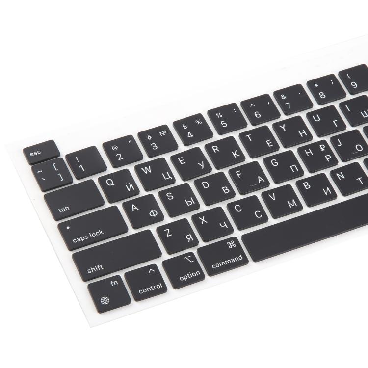 For MacBook A2251 A2289 A2238 A2338 US Small Enter Version Keycaps, Language:Russian - Keyboard by buy2fix | Online Shopping UK | buy2fix
