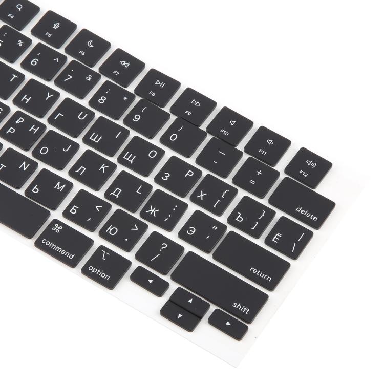 For MacBook A2681 A2941 A3113 A3114 10pcs US Small Enter Version Keycaps, Language:Russian - Keyboard by buy2fix | Online Shopping UK | buy2fix