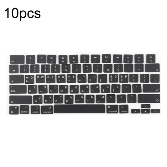 For MacBook A2681 A2941 A3113 A3114 10pcs US Small Enter Version Keycaps, Language:Korean - Keyboard by buy2fix | Online Shopping UK | buy2fix