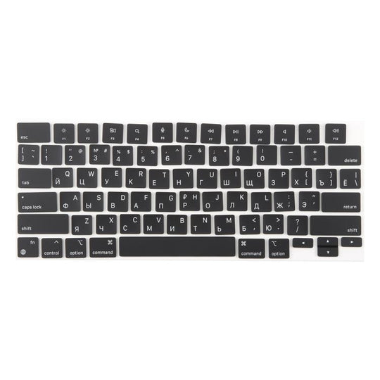 For MacBook A2442 A2485 A2779 A2780 A2991 A2992 A2918 US Small Enter Version Keycaps, Language:Russian