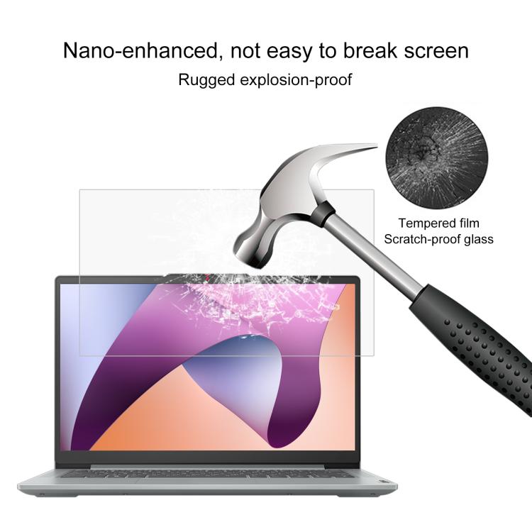 For Lenovo IdeaPad Slim 5 Light 14 9H 0.3mm Explosion-proof Tempered Glass Film - Screen Protection Film by buy2fix | Online Shopping UK | buy2fix