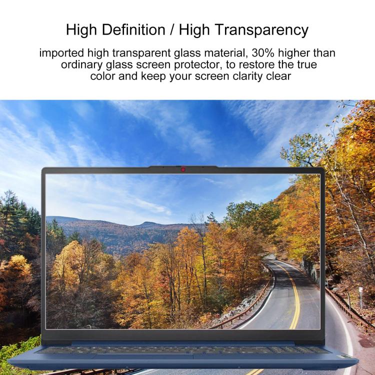 For Lenovo IdeaPad Slim 3 Gen8 15.6 9H 0.3mm Explosion-proof Tempered Glass Film - Screen Protection Film by buy2fix | Online Shopping UK | buy2fix