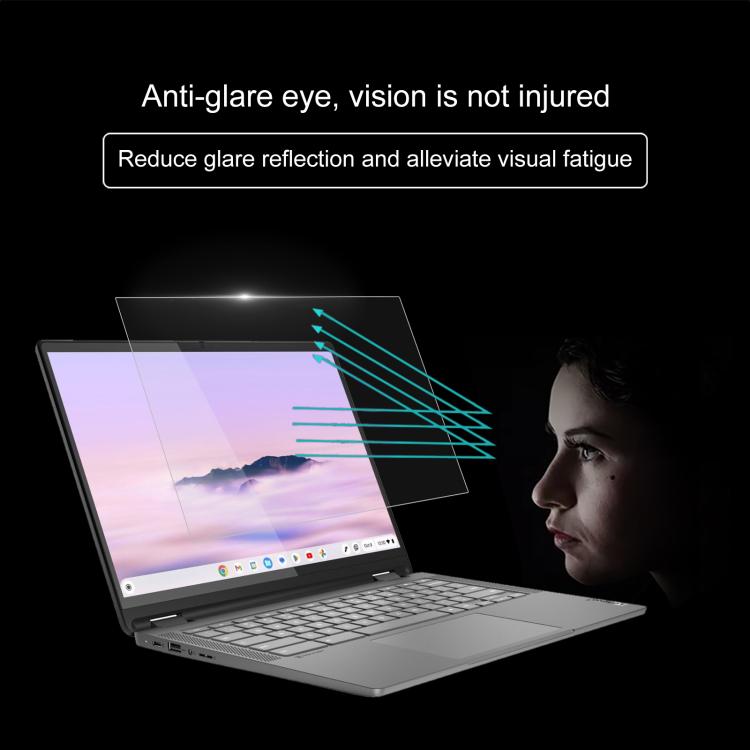 For Lenovo Chromebook Plus 14 2pcs 9H 0.3mm Explosion-proof Tempered Glass Film - Screen Protection Film by buy2fix | Online Shopping UK | buy2fix