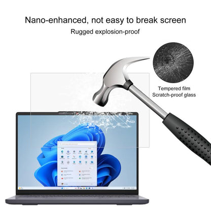 For Lenovo IdeaPad Slim 3 Gen8 14 2pcs 9H 0.3mm Explosion-proof Tempered Glass Film - Screen Protection Film by buy2fix | Online Shopping UK | buy2fix