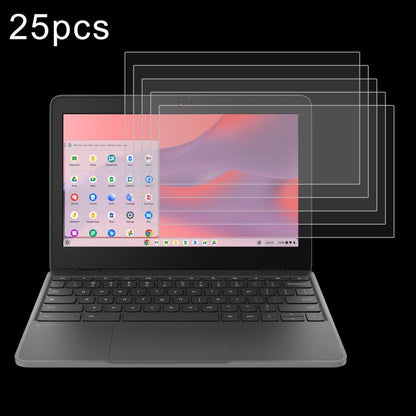For Lenovo Chromebook 100e 11.6 25pcs 9H 0.3mm Explosion-proof Tempered Glass Film - Screen Protection Film by buy2fix | Online Shopping UK | buy2fix