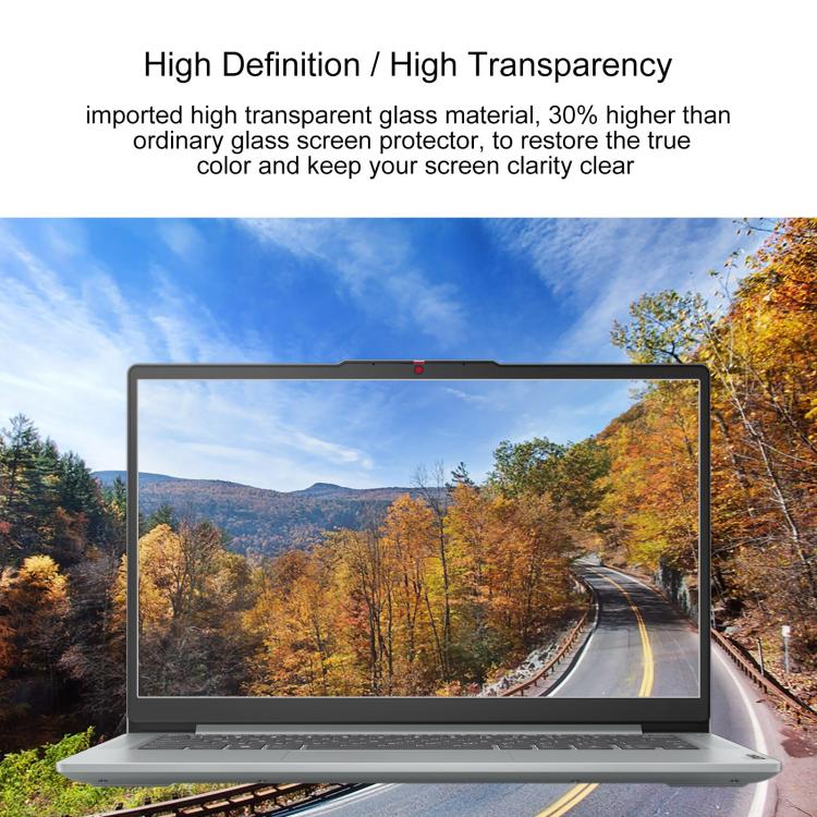 For Lenovo IdeaPad Slim 5 Light 14 25pcs 9H 0.3mm Explosion-proof Tempered Glass Film - Screen Protection Film by buy2fix | Online Shopping UK | buy2fix