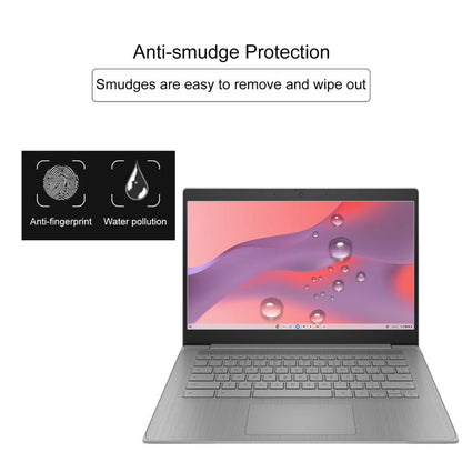 For HP Chromebook 14A 14 2pcs 9H 0.3mm Explosion-proof Tempered Glass Film - Screen Protection Film by buy2fix | Online Shopping UK | buy2fix