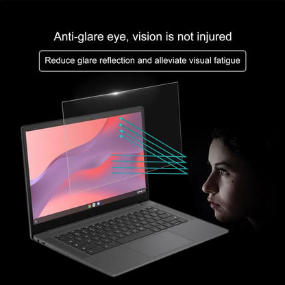 For HP Chromebook 14A 14 2pcs 9H 0.3mm Explosion-proof Tempered Glass Film - Screen Protection Film by buy2fix | Online Shopping UK | buy2fix
