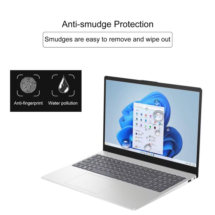 For HP 15-FD 15.6 2pcs 9H 0.3mm Explosion-proof Tempered Glass Film - Screen Protection Film by buy2fix | Online Shopping UK | buy2fix
