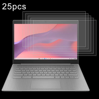 For HP Chromebook 14A 14 25pcs 9H 0.3mm Explosion-proof Tempered Glass Film - Screen Protection Film by buy2fix | Online Shopping UK | buy2fix