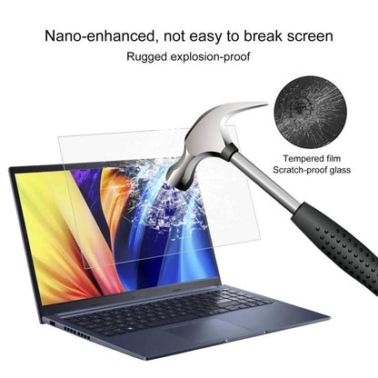 For ASUS Vivobook 15 M1502YA 15.6 9H 0.3mm Explosion-proof Tempered Glass Film - Screen Protection Film by buy2fix | Online Shopping UK | buy2fix