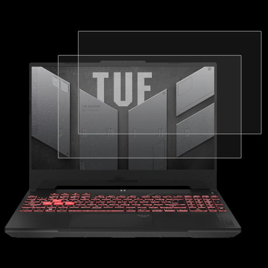 For ASUS TUF Gaming A15 FA507NVR 15.6 2pcs 9H 0.3mm Explosion-proof Tempered Glass Film - Screen Protection Film by buy2fix | Online Shopping UK | buy2fix