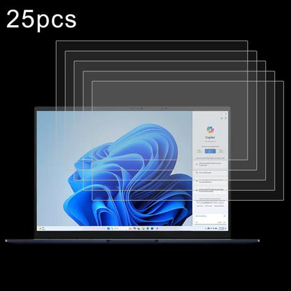 For ASUS Zenbook 14 OLED / UX3405MA 14 25pcs 9H 0.3mm Explosion-proof Tempered Glass Film - Screen Protection Film by buy2fix | Online Shopping UK | buy2fix