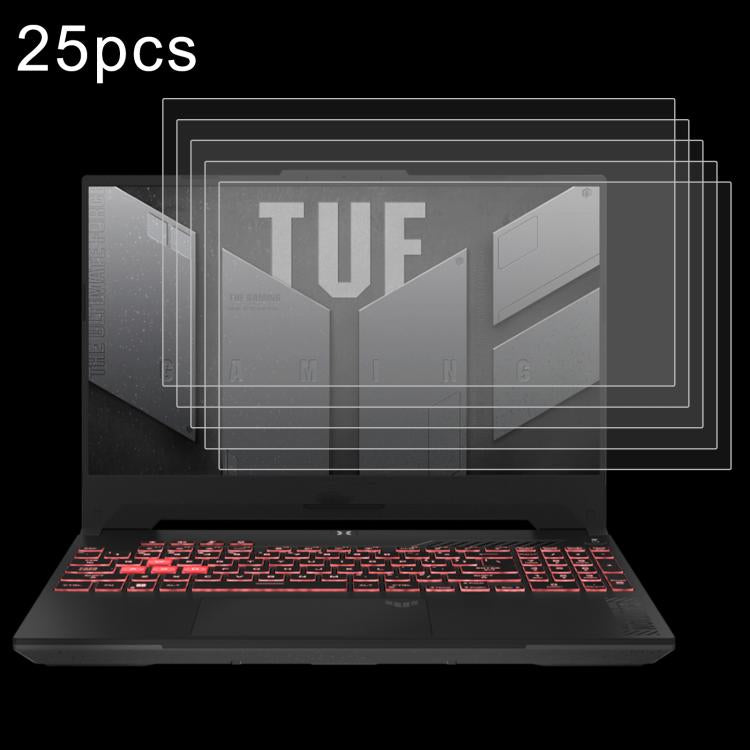 For ASUS TUF Gaming A15 FA507NVR 15.6 25pcs 9H 0.3mm Explosion-proof Tempered Glass Film - Screen Protection Film by buy2fix | Online Shopping UK | buy2fix