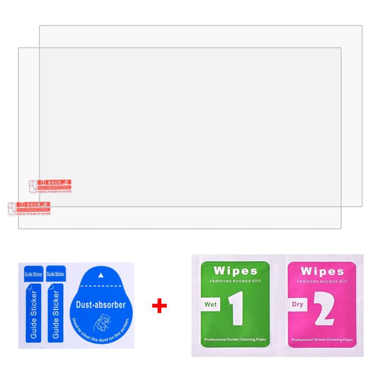 For Fujitsu FMV Lite WA1 15.6 2pcs 9H 0.3mm Explosion-proof Tempered Glass Film - Screen Protection Film by buy2fix | Online Shopping UK | buy2fix