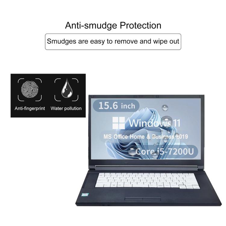 For Fujitsu LIFEBOOK A577 15.6 25pcs 9H 0.3mm Explosion-proof Tempered Glass Film - Screen Protection Film by buy2fix | Online Shopping UK | buy2fix