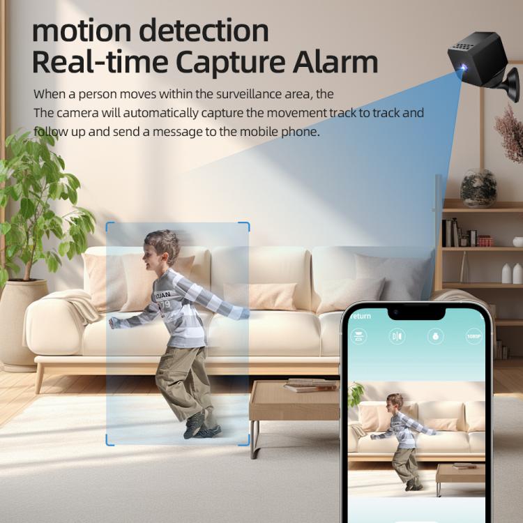 F1 1080P WiFi Mini Camera Supports Infrared Night(Black) - Mini Camera by buy2fix | Online Shopping UK | buy2fix