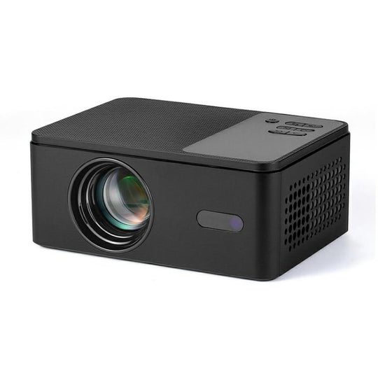 AUN A32 Pro 1280x720P 300ANSI Android 13 WIFI Display Smart Projector, EU Plug(Black)
