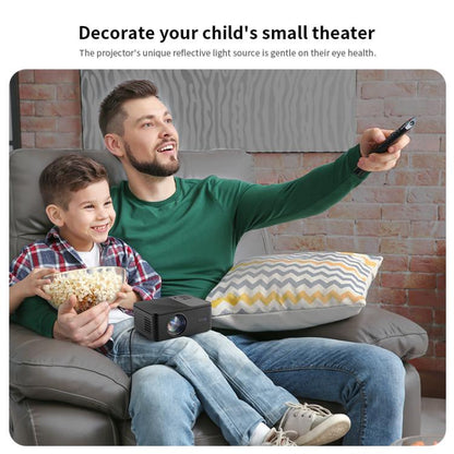 AUN A32 Pro 1280x720P 300ANSI Android 13 WIFI Display Smart Projector, UK Plug(Black) - LED Projector by AUN | Online Shopping UK | buy2fix