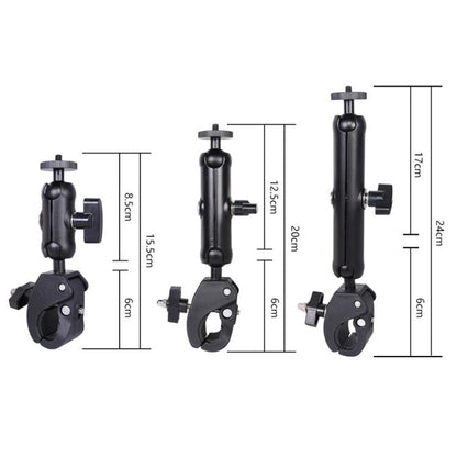 Universal Action Camera Bicycle Handlebar Clamp, Size:M 20cm(Black) - Bicycle Handlebar Mount by buy2fix | Online Shopping UK | buy2fix