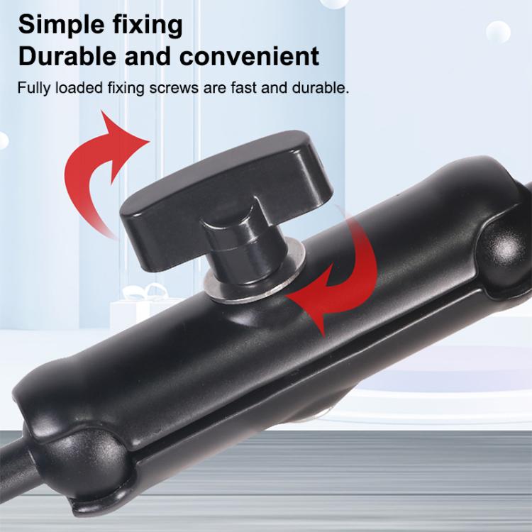 Universal Action Camera Bicycle Handlebar Clamp, Size:S 15.5cm(Black) - Bicycle Handlebar Mount by buy2fix | Online Shopping UK | buy2fix