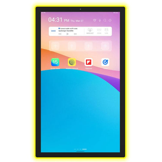 WA2189T 21.5 inch IPS Screen Advertising Machine Android 14 RK3576S 4GB+32GB, Specification:AU Plug(Black)