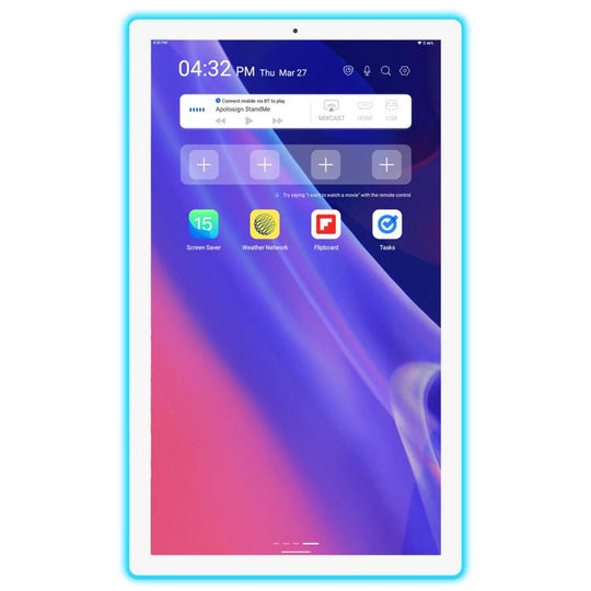 WA2189T 21.5 inch IPS Screen Advertising Machine Android 14 RK3576S 4GB+32GB, Specification:US Plug(White)