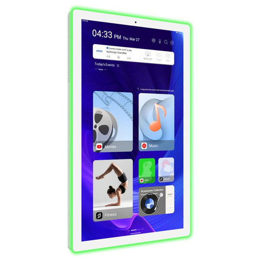 WA2189T 21.5 inch IPS Screen Advertising Machine Android 14 RK3576S 4GB+32GB, Specification:US Plug(White) - 15 inch Above by buy2fix | Online Shopping UK | buy2fix