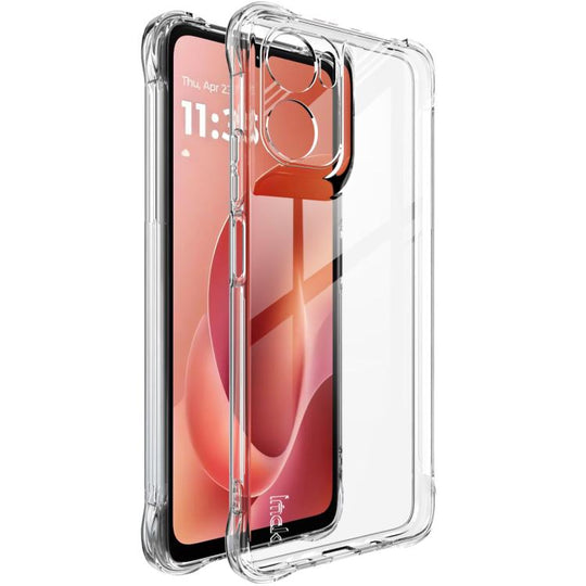 For Motorola Moto G06 4G / G06 Power 4G imak Shockproof Airbag TPU Phone Case(Transparent)