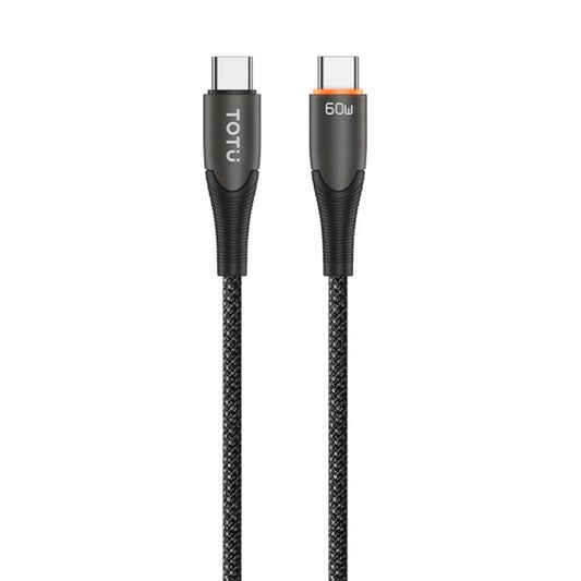 TOTU CB-17-CC 60W USB-C / Type-C to Type-C Smart Power-off Data Cable, Length:1.2m(Tarnish) - USB-C & Type-C Cable by TOTUDESIGN | Online Shopping UK | buy2fix