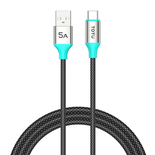 TOTU CB-21-T 25W USB to Type-C Aluminum Alloy Braided Data Cable, Length:1.2m(Star Color) - USB-C & Type-C Cable by TOTUDESIGN | Online Shopping UK | buy2fix